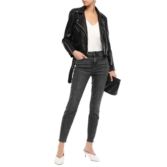 Walter Baker Allison Leather Jacket Black Size XS - Picture 5 of 7